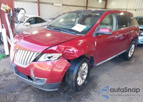 2013 Lincoln Mkx из США, поврежденный, VIN 2LMDJ8JK2DBL30708